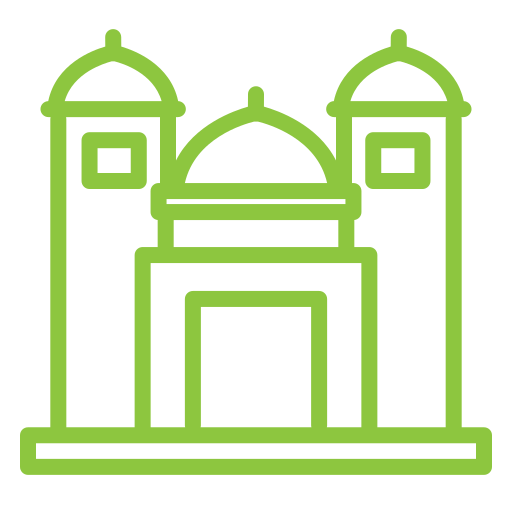 Мечеть Generic color outline иконка
