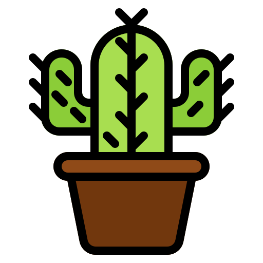 cactus Generic color lineal-color icona