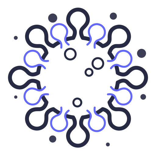 coronavirus Generic outline icono