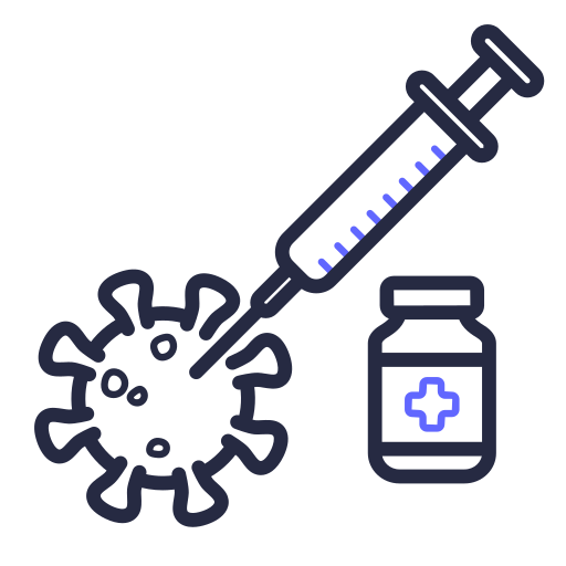 pandemie Generic outline icoon