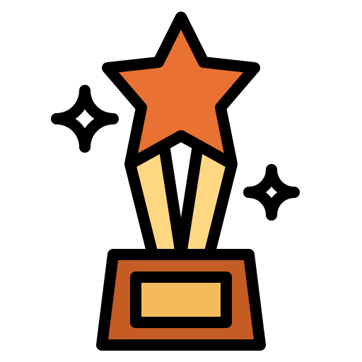 trofeo Smalllikeart Lineal Color icona