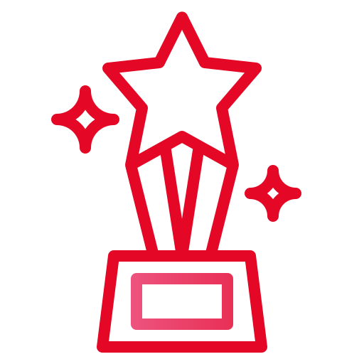 Trophy Smalllikeart Gradient icon