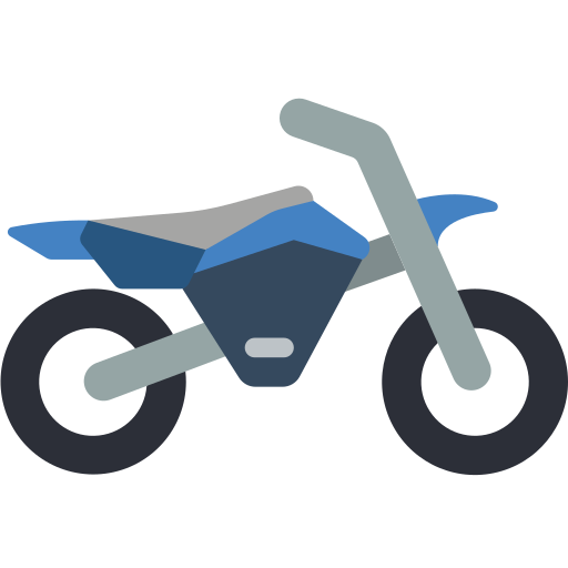 Motocross Basic Miscellany Flat icon