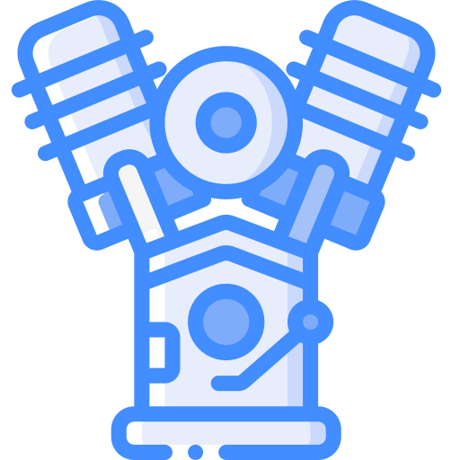 Engine Basic Miscellany Blue icon