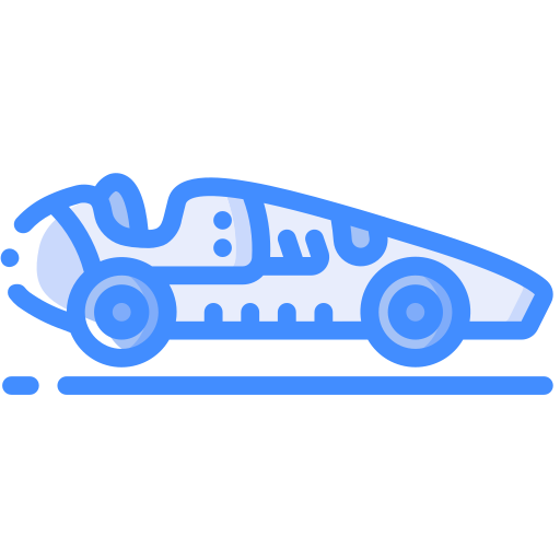 Гоночный автомобиль Basic Miscellany Blue иконка