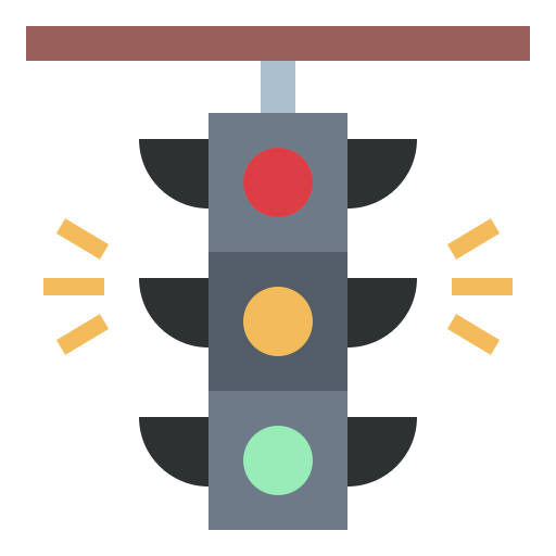 semaforo Smalllikeart Flat icona