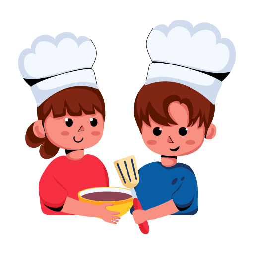 Siblings Generic Sticker Color Fill icon