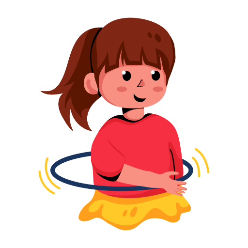hula-hoop Generic Sticker Color Fill icon