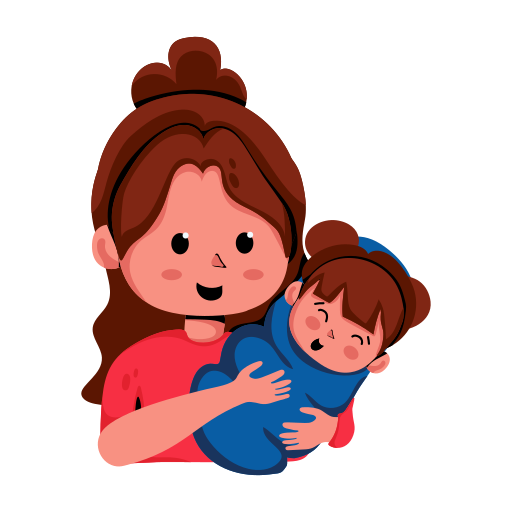 Motherhood Generic Sticker Color Fill icon