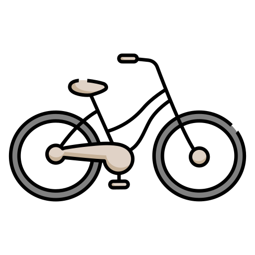 Bicycle Generic color lineal-color icon