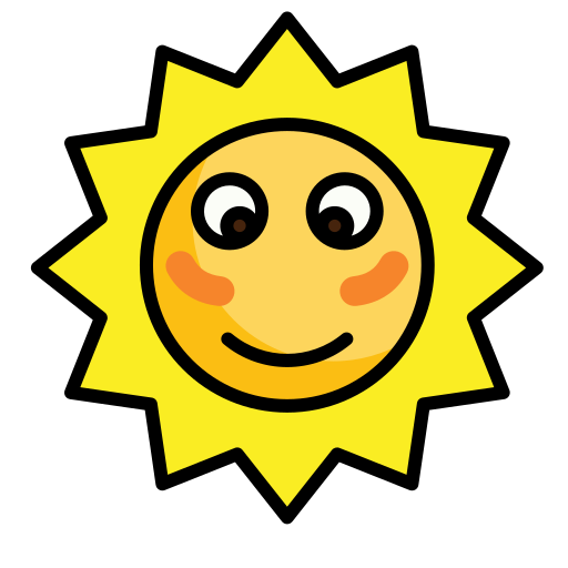 sonne Generic color lineal-color icon