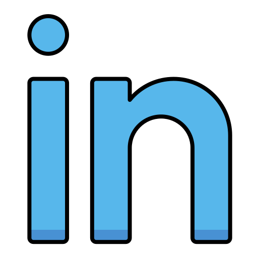 linkedin Generic color lineal-color icona