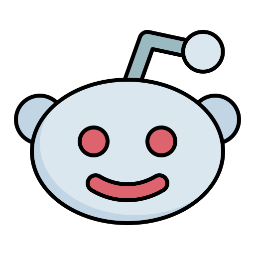 Reddit Generic color lineal-color icon