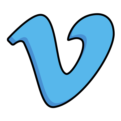 vimeo Generic color lineal-color icon