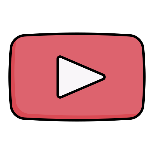 youtube Generic color lineal-color icon