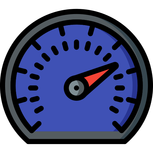 Speedometer Basic Miscellany Lineal Color icon