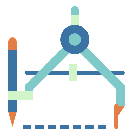 Компас Smalllikeart Flat иконка