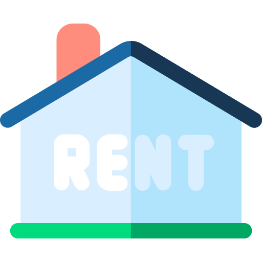 For rent Basic Rounded Flat icon