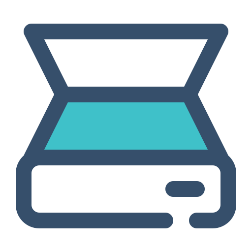 Scanner Generic color lineal-color icon