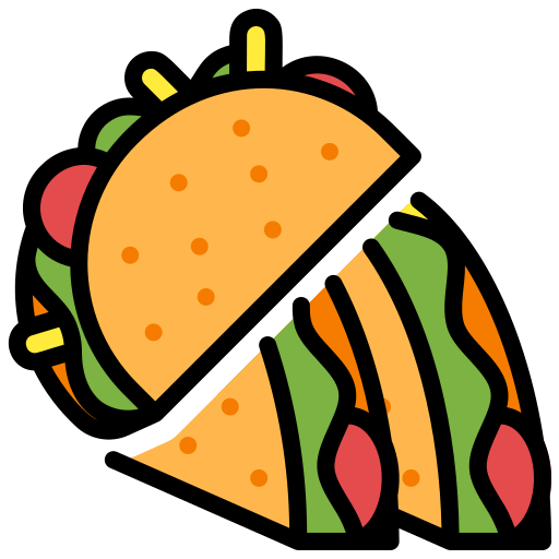 Taco Generic color lineal-color icon