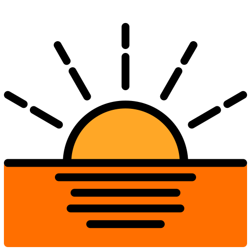 해변 Generic color lineal-color icon