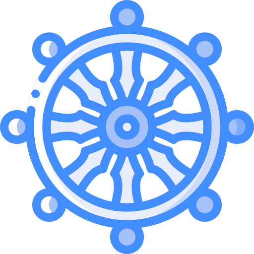 buddhismus Basic Miscellany Blue icon