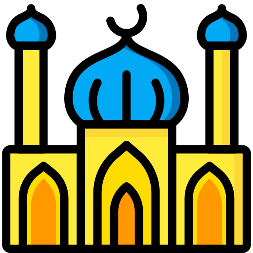 moschee Basic Miscellany Lineal Color icon