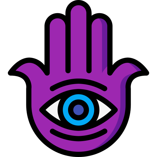 hamsa Basic Miscellany Lineal Color ikona