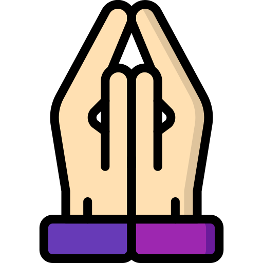 preghiera Basic Miscellany Lineal Color icona
