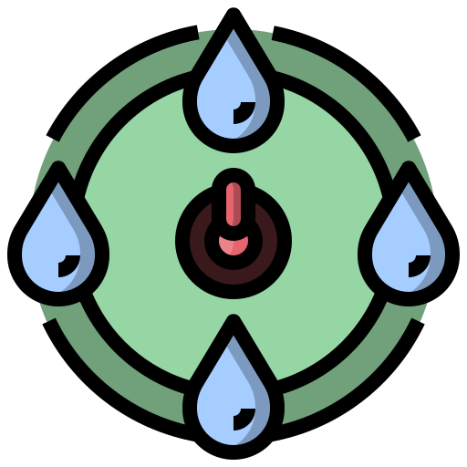 Energía hidroeléctrica Surang Lineal Color icono