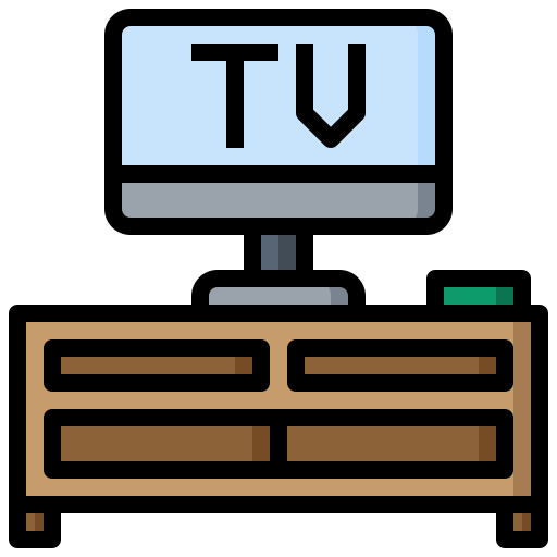 Tv set Surang Lineal Color icon