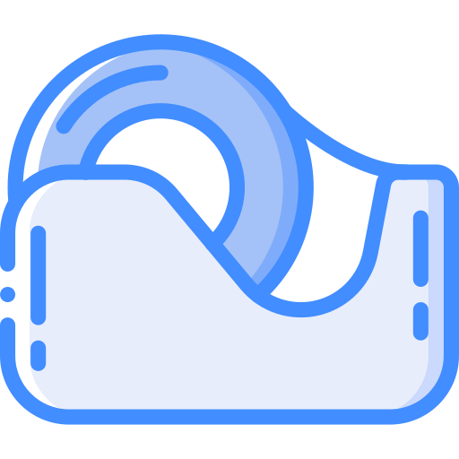 Tape Basic Miscellany Blue icon