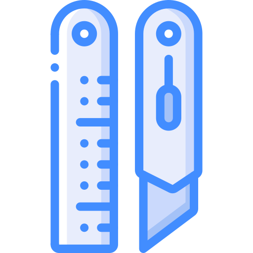 Tools Basic Miscellany Blue icon