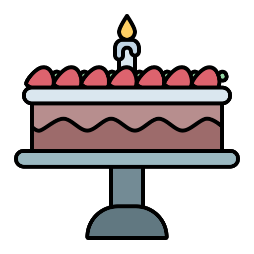 Cake Generic color lineal-color icon