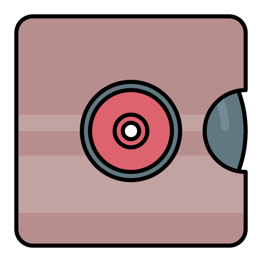 ディスク Generic color lineal-color icon