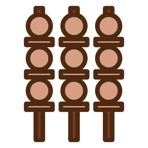 satay Generic color lineal-color icon