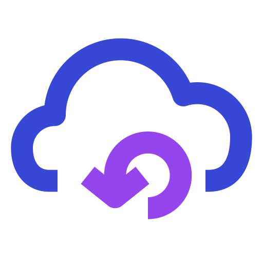 Cloud computing Generic outline icon