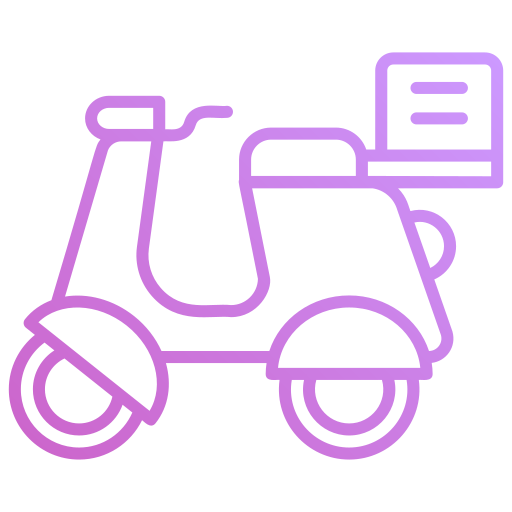 scooter Generic gradient outline icono