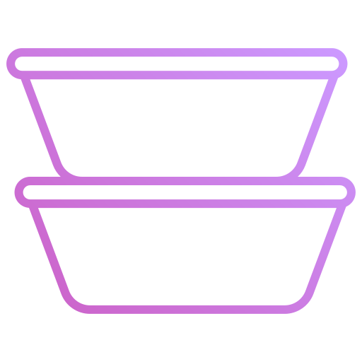 contenedor de comida Generic gradient outline icono