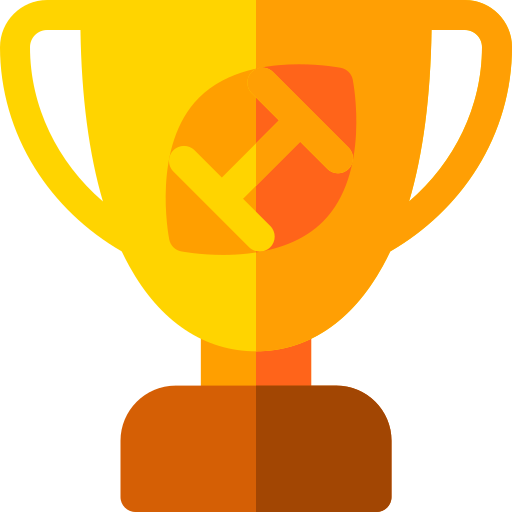 Trophy Basic Rounded Flat icon