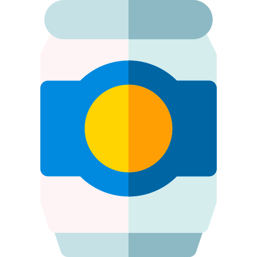 ビール缶 Basic Rounded Flat icon