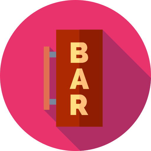 bar Flat Circular Flat ikona