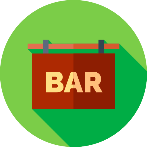 bar Flat Circular Flat ikona