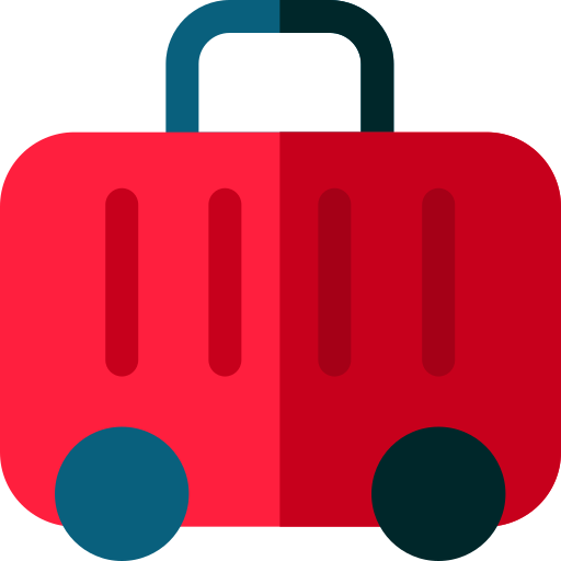 equipaje Basic Rounded Flat icono