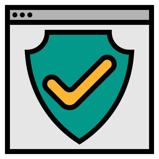 Seguridad mynamepong Lineal Color icono