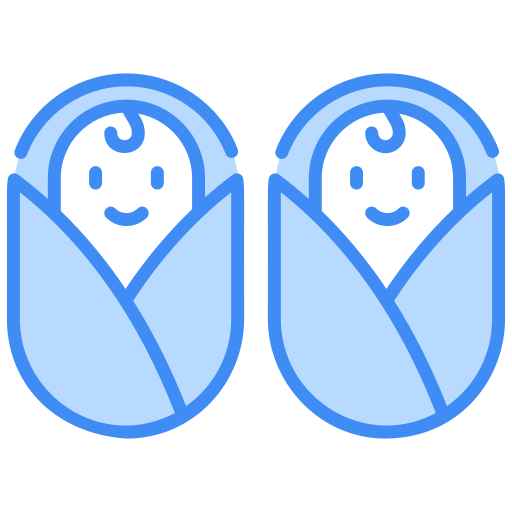 Twins Generic color lineal-color icon