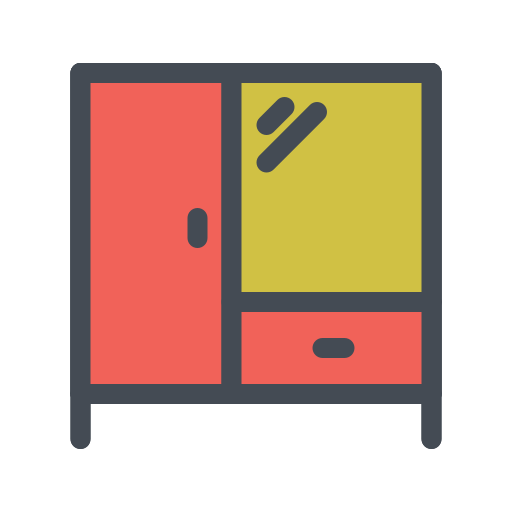 House Generic color lineal-color icon