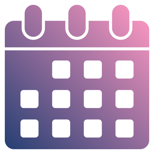 kalender Generic gradient fill icon