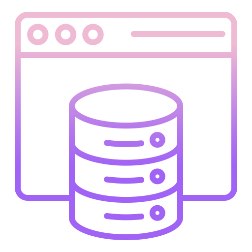 편물 Icongeek26 Outline Gradient icon