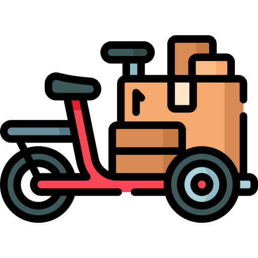 Грузовой велосипед Special Lineal color иконка
